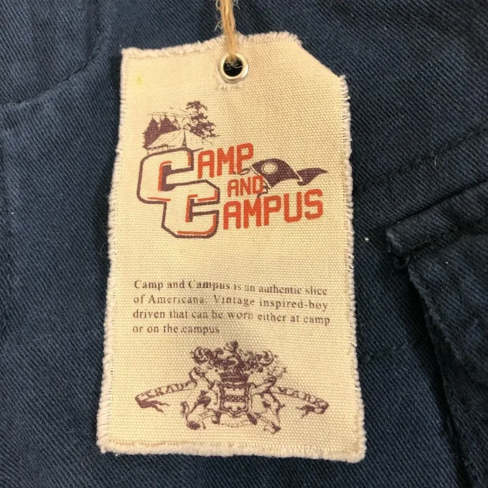 Boys Brand New Camp & Campus Blue Cargo‎ Shorts 4